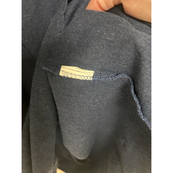 Cotton On Women's Dress Sundress Small Blue Linen Blend Casual Adjustable - Picture 3 of 4